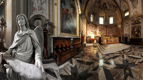 La Basilica Santa Maria degli Angeli e dei Martiri di Roma