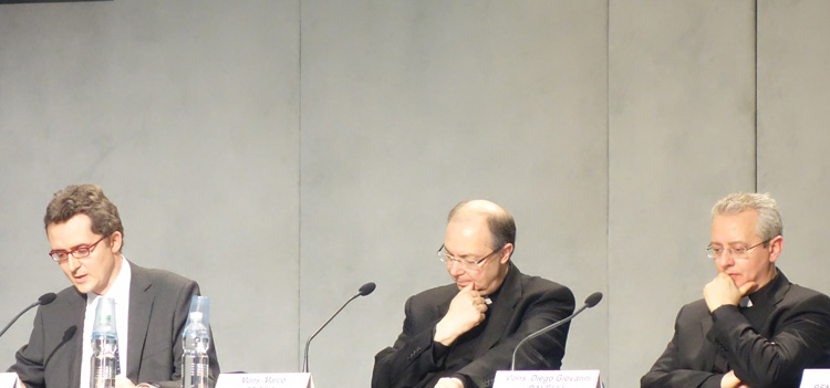 Il Direttore della Comunità di Sant'Egidio, Mons. Frisina e Mons. Ravelli