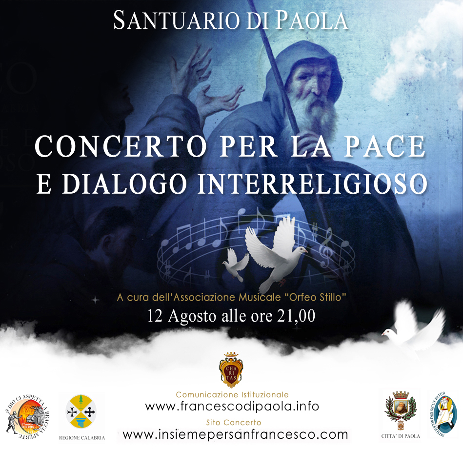 VI Centenraio San Francesco di Paola: Concerto per la Pace e il Dialogo Interreligioso