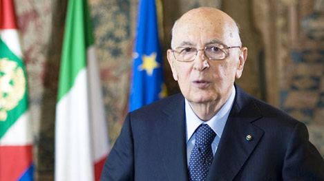 Il Presidente della Repubblica Giorgio Napolitano - Celebrazione della seconda giornata nazionale delle Vittime del  dovere d'Italia