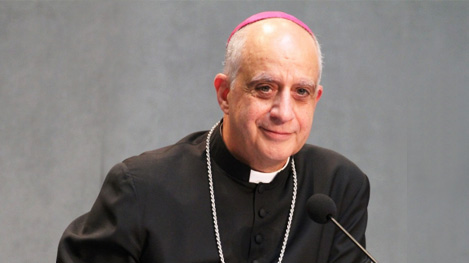 Mons. Rino Fisichella Presidente del Pontificio Consiglio della Nuova Evangelizzazione