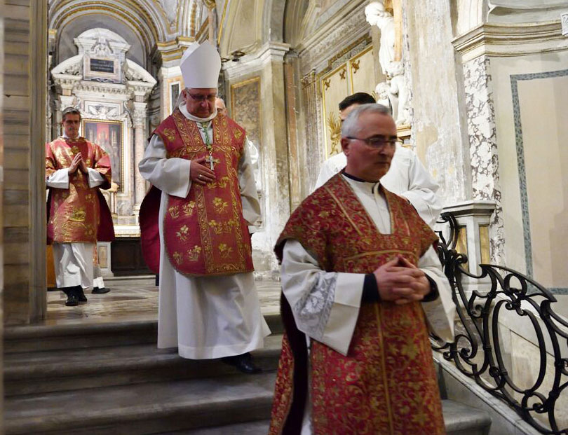 Mons. Renzo Giuliano - e Sua Eccellenza il Vescovo Ausiliare di Roma Mons. Daniele Libanori