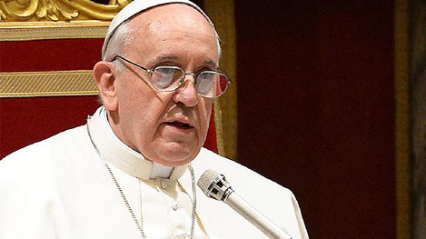 Aula Paolo VI: Papa Francesco incontra seimila Giornalisti: "Vorrei una Chiesa Povera per i Poveri"