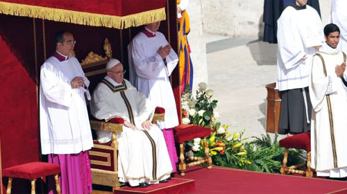 Papa Francesco: santa Messa Inizio Pontificato nella solennità di San Giuseppe