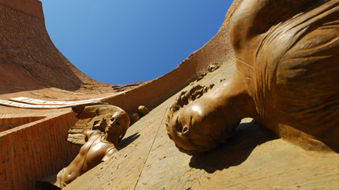 Portoni-bronzei-di-mitoray Il Portone bronzeo della Basilica Santa Maria degli Angeli e dei Martiri di Roma realizzato da Igor Mitoray