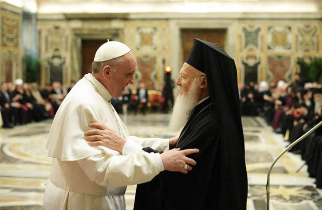 papa-francesco-bartolomeo-I-vaticanese